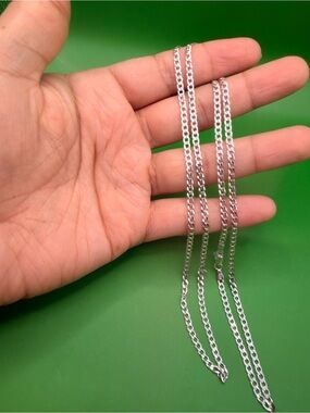 925.  Sterling Silver Chain 27.5”.